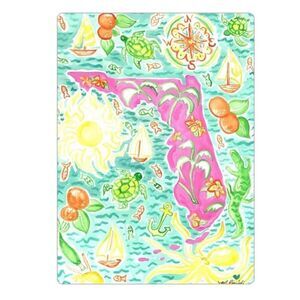 Lilly-inspired Florida magnet